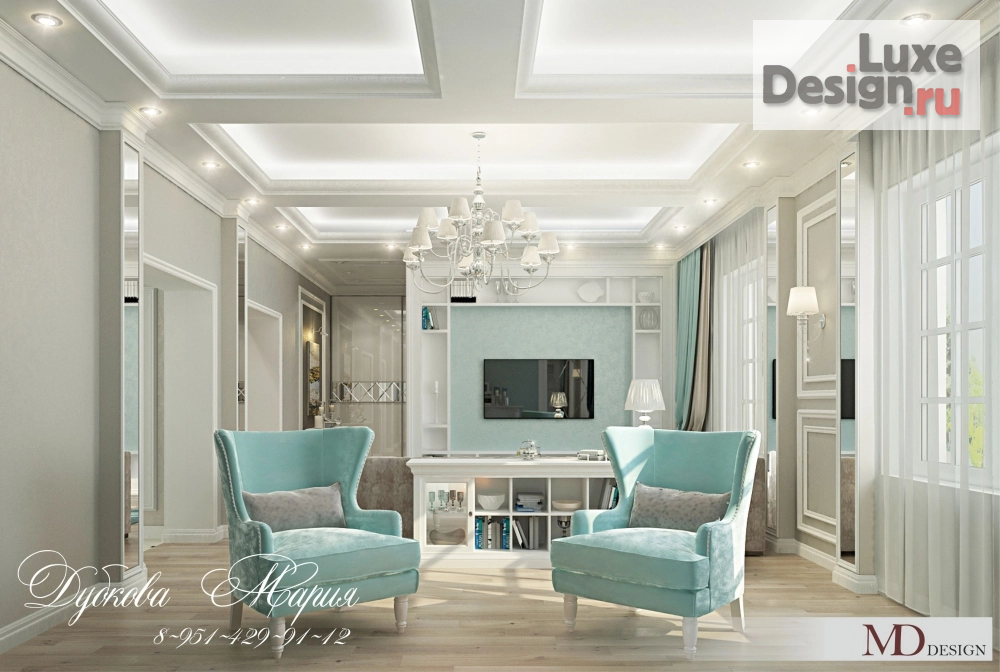 Дизайн интерьера загородного дома "Загородный дом в Ребровке " (фото 4)