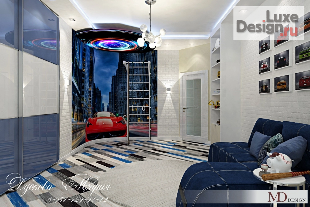 Дизайн интерьера четырехкомнатной квартиры "Квартира для молодой семьи в городе Белгород" (фото 19)