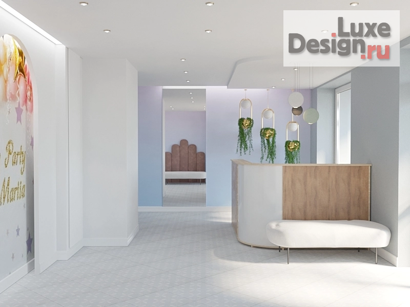 Дизайн интерьера школы "Детский центр" (фото 1)