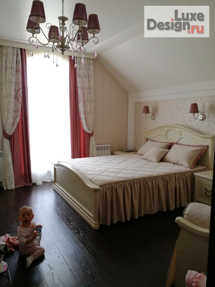 Дизайн интерьера коттеджа "Загородный дом в классическом стиле" (фото 10)