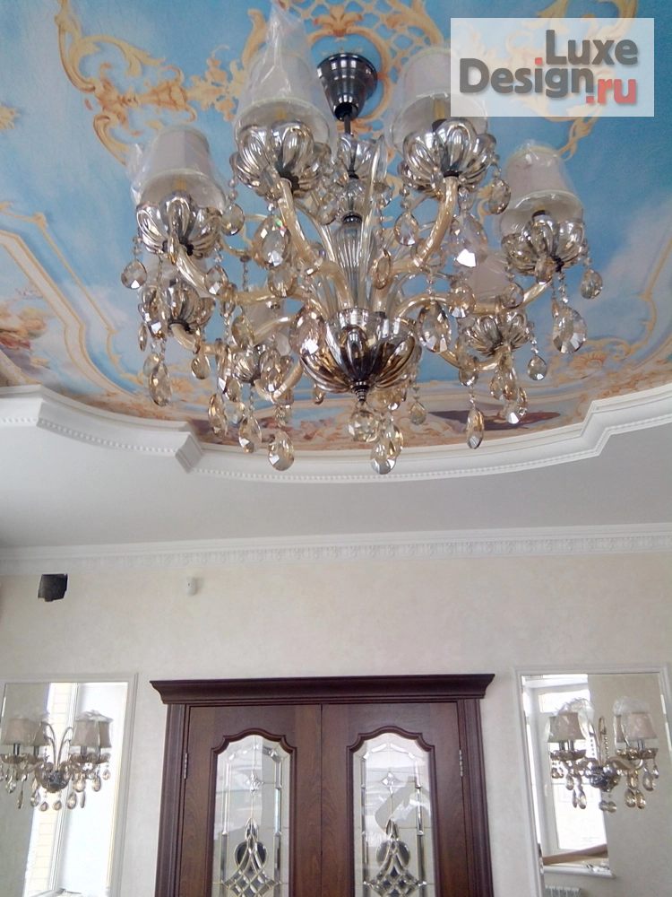 Дизайн интерьера коттеджа "Загородный дом в классическом стиле" (фото 3)