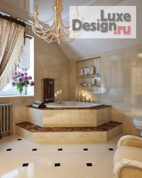 Дизайн интерьера коттеджа "Загородный дом в классическом стиле" (фото 8)