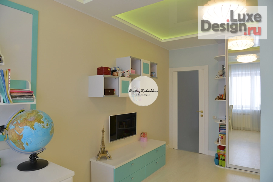 Дизайн интерьера трехкомнатной квартиры "Дизайн квартиры 100м2" (фото 12)