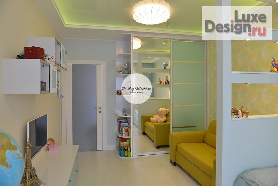 Дизайн интерьера трехкомнатной квартиры "Дизайн квартиры 100м2" (фото 14)