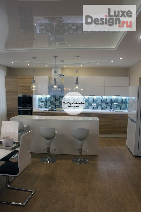 Дизайн интерьера четырехкомнатной квартиры "Дизайн квартиры 145м2" (фото 2)