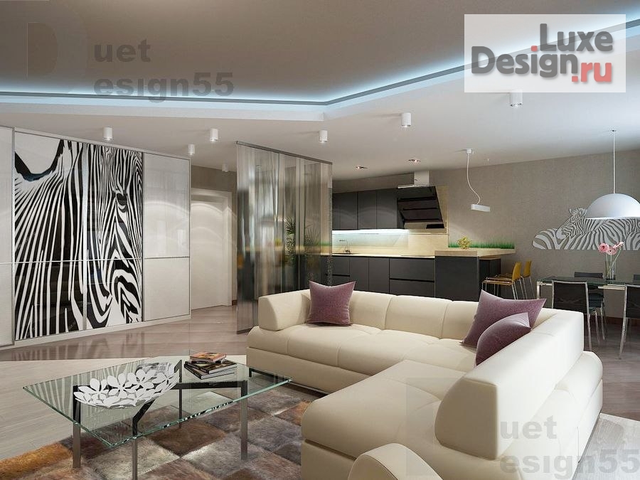 Дизайн интерьера гостиной "Дизайн гостиной" (фото 1)