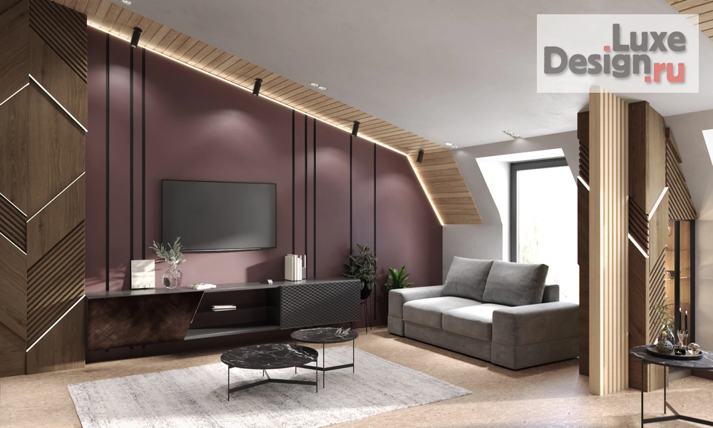 Дизайн интерьера таунхауса "Таунхаус для молодой и амбициозной девушки" (фото 1)