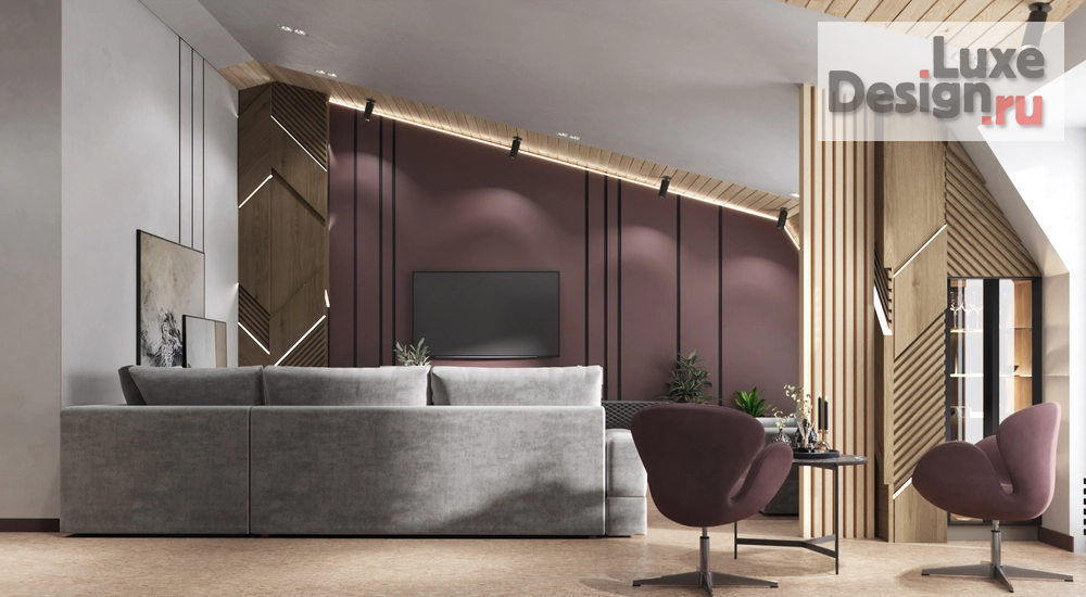 Дизайн интерьера таунхауса "Таунхаус для молодой и амбициозной девушки" (фото 2)