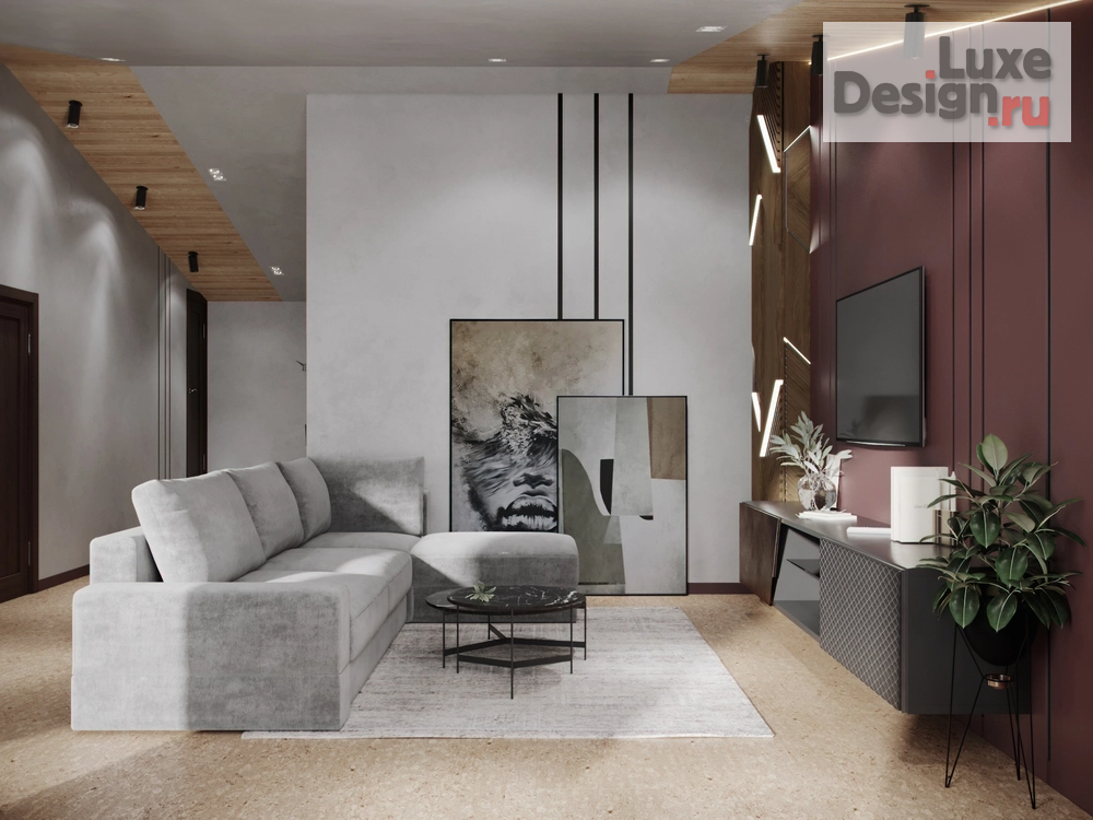 Дизайн интерьера таунхауса "Таунхаус для молодой и амбициозной девушки" (фото 7)