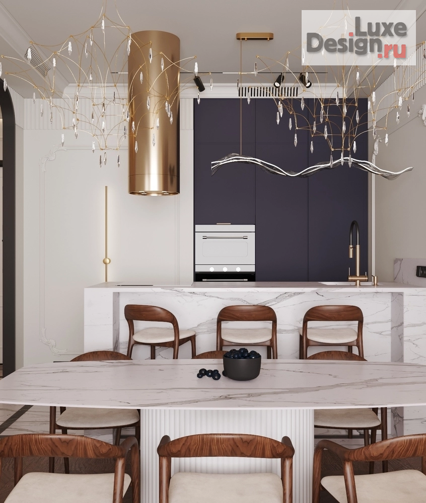 Дизайн интерьера трехкомнатной квартиры "дизайн проект под ключ" (фото 26)