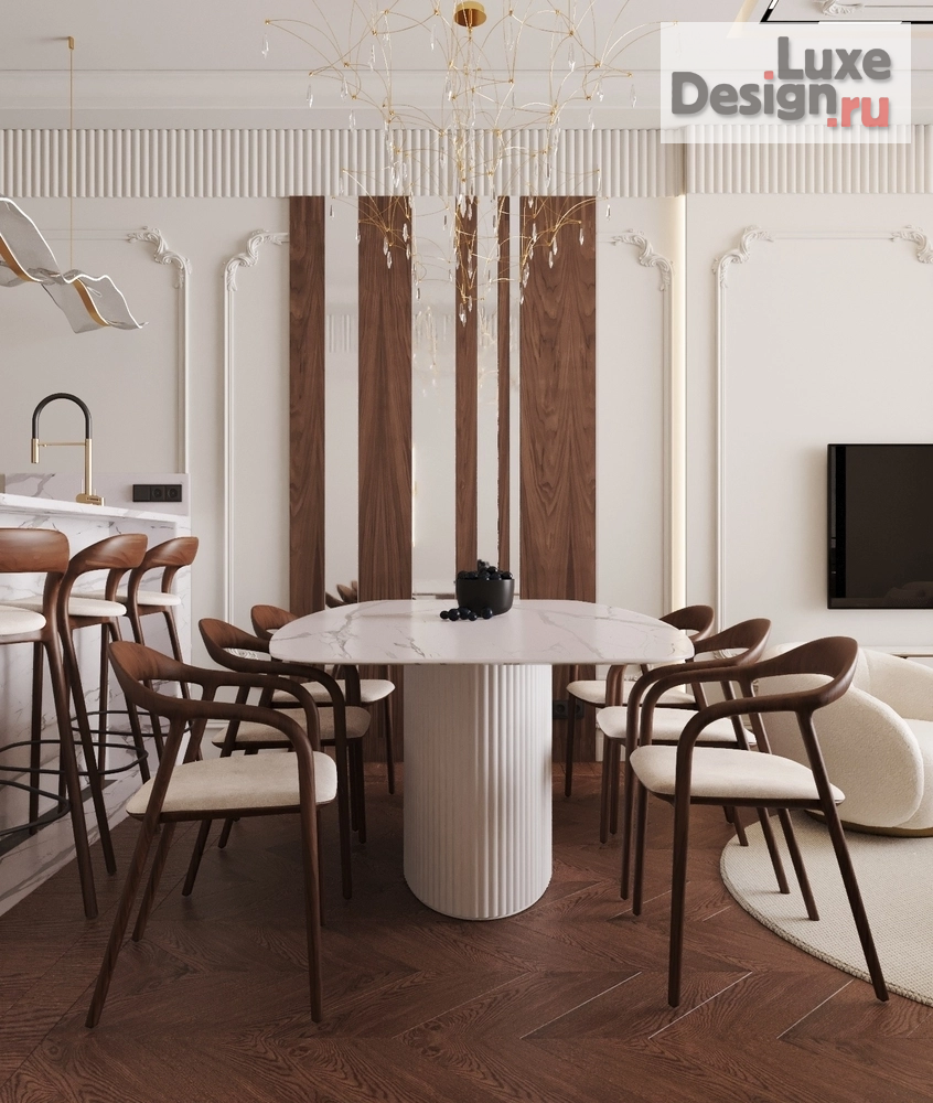 Дизайн интерьера трехкомнатной квартиры "дизайн проект под ключ" (фото 27)