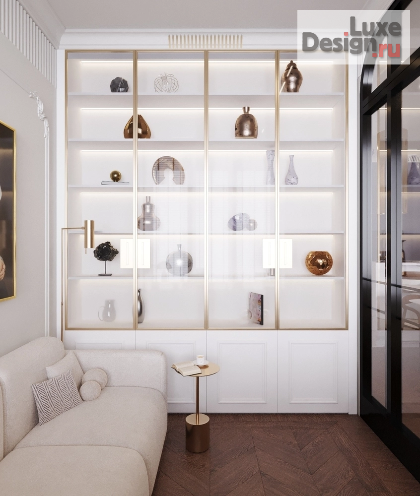 Дизайн интерьера трехкомнатной квартиры "дизайн проект под ключ" (фото 29)