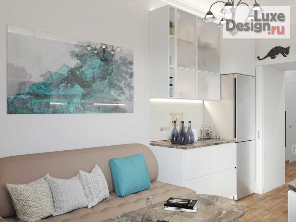 Дизайн интерьера кухни "Лермонтова кухня" (фото 5)