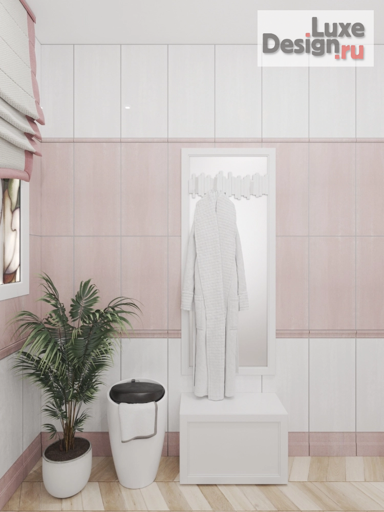 Дизайн интерьера ванной "Серова санузел" (фото 2)