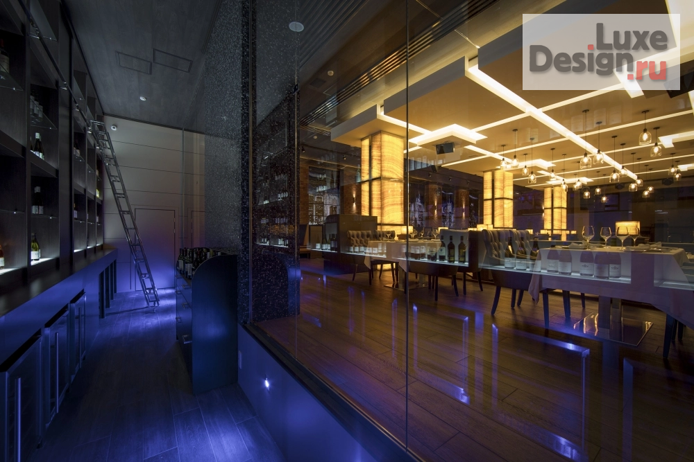 Дизайн интерьера ресторана "Новый ресторан в Омске "Оскар"" (фото 2)