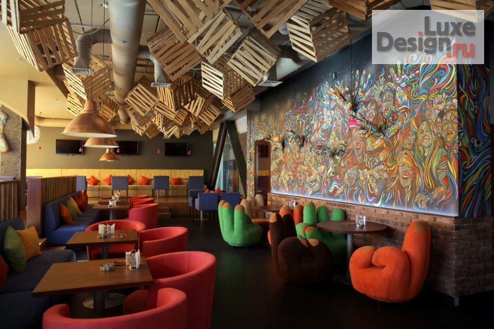 Дизайн интерьера кафе "Дизайн суши бара «MADO» г.Омск" (фото 3)