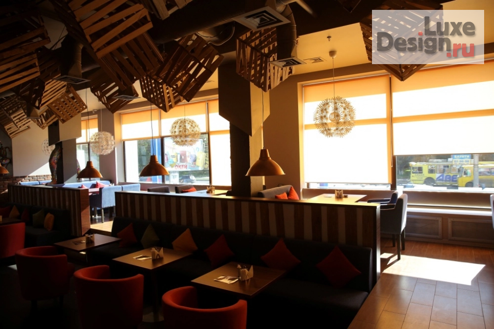 Дизайн интерьера кафе "Дизайн суши бара «MADO» г.Омск" (фото 5)