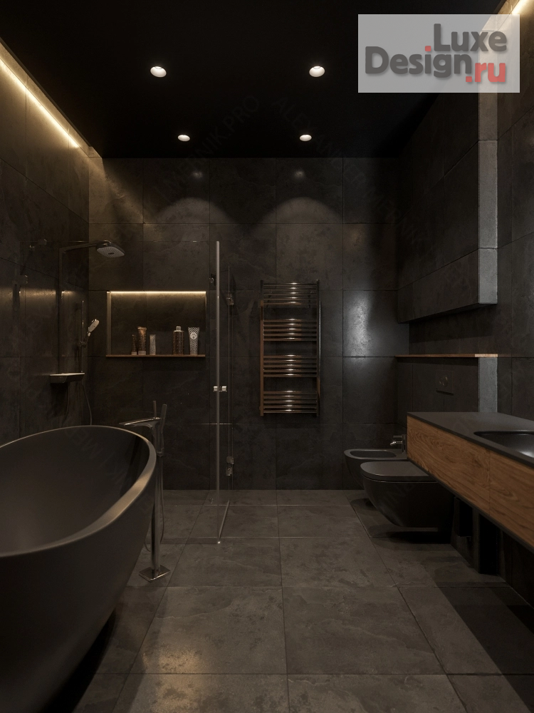 Дизайн интерьера коттеджа "Коттедж в современном стиле" (фото 6)