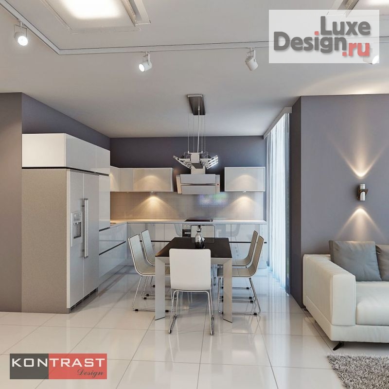 Дизайн интерьера квартиры "Проект квартиры в Израиле 120 кв.м." (фото 2)