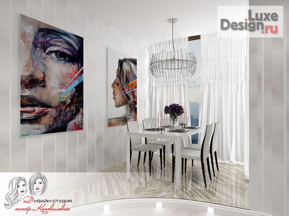 Дизайн интерьера квартиры "Проект квартиры в современном стиле" (фото 10)