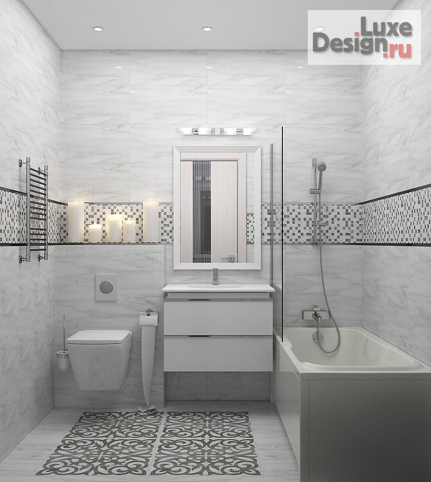 Дизайн интерьера двухкомнатной квартиры "дизайн проект квартиры " (фото 7)