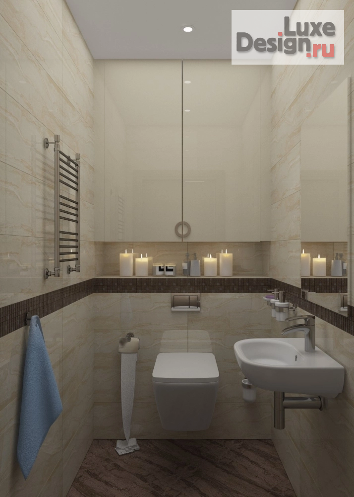 Дизайн интерьера двухкомнатной квартиры "дизайн проект квартиры " (фото 5)