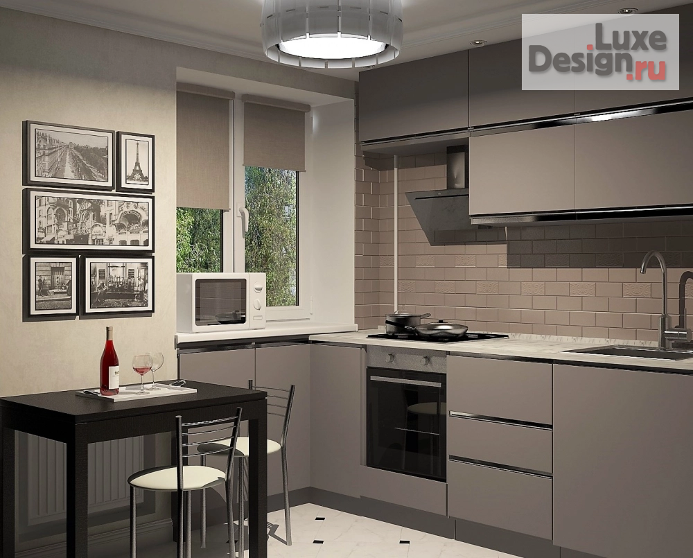 Дизайн интерьера двухкомнатной квартиры "Бюджетный проект 2х комнатной хрущевки" (фото 5)