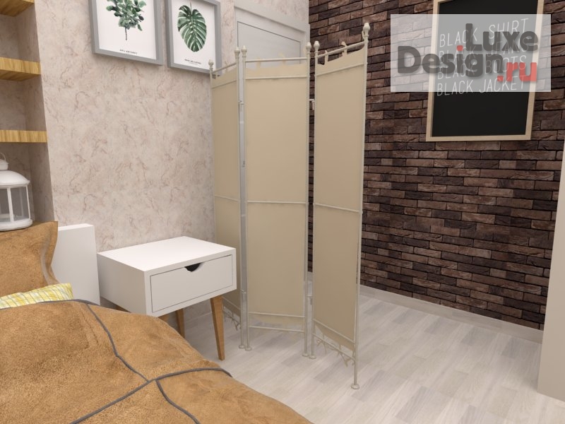 Дизайн интерьера комнаты "Комната для девочки-подростка" (фото 3)