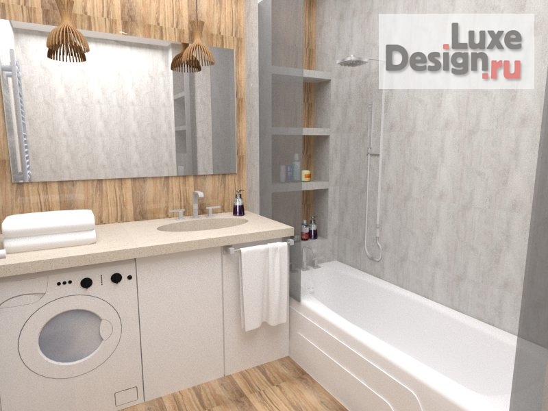 Дизайн интерьера однокомнатной квартиры "Проект однокомнатной квартиры" (фото 8)