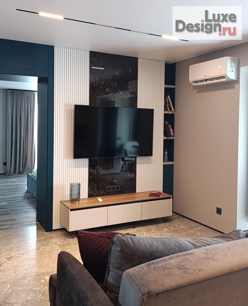 Дизайн интерьера двухкомнатной квартиры "квартира для моодой современной женщины" (фото 8)