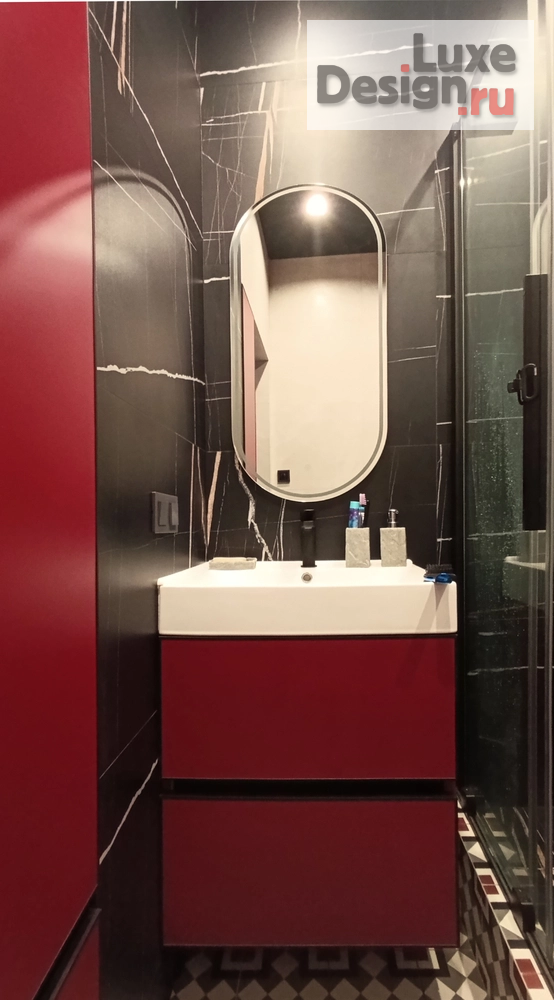 Дизайн интерьера двухкомнатной квартиры "квартира для моодой современной женщины" (фото 3)