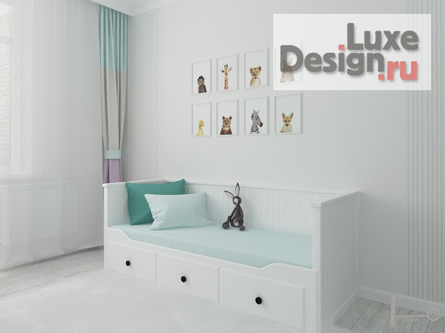 Дизайн интерьера трехкомнатной квартиры "Проект квартиры в ЖК Ласточкино гнездо 86 кв.м." (фото 12)