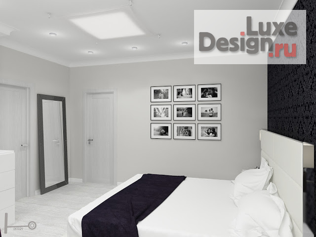 Дизайн интерьера трехкомнатной квартиры "Проект квартиры в ЖК Ласточкино гнездо 86 кв.м." (фото 7)