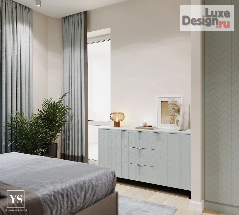 Дизайн интерьера квартиры студии "Crystal. Omsk" (фото 17)